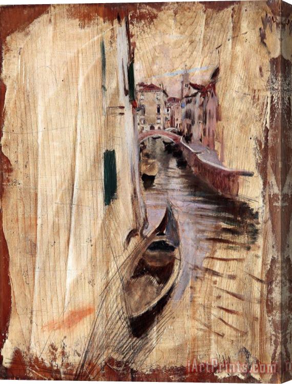 Giovanni Boldini Blick in Einen Venezianischen Kanal Stretched Canvas Print / Canvas Art