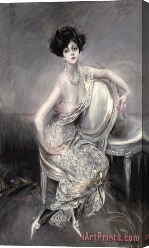 Giovanni Boldini Portrait of Rita De Acosta Lydig, 1911 Stretched Canvas Print / Canvas Art