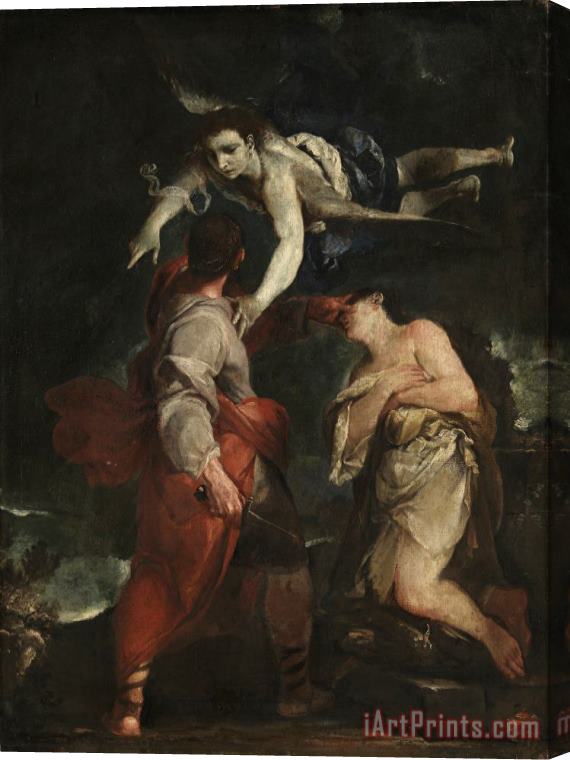 Giuseppe Maria Crespi  The Sacrifice of Abraham Stretched Canvas Print / Canvas Art