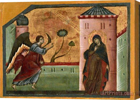 Guido Da Siena Annunciation Stretched Canvas Print / Canvas Art