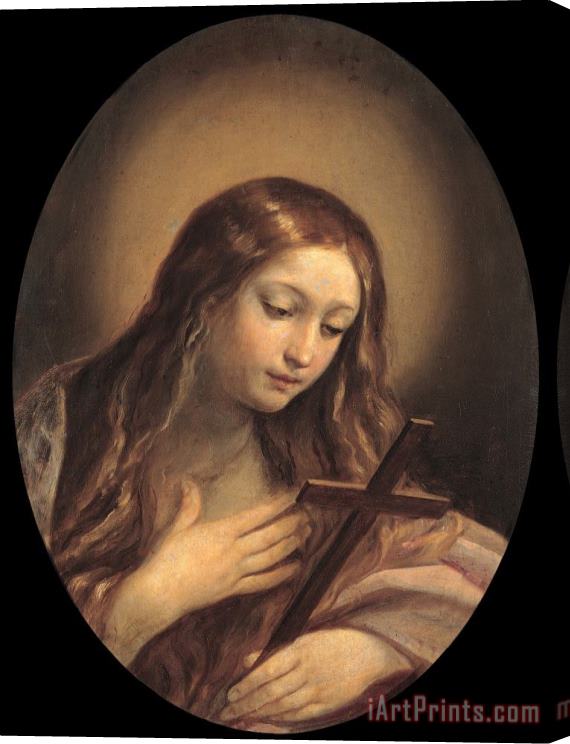 Guido Reni Penitent Magdalene Stretched Canvas Painting / Canvas Art