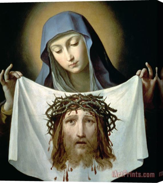 Guido Reni Saint Veronica Stretched Canvas Painting / Canvas Art