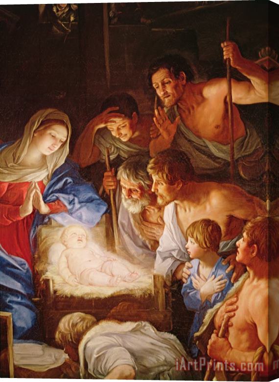 Guido Reni The Adoration Of The Shepherds Stretched Canvas Painting / Canvas Art