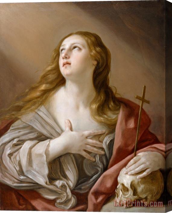 Guido Reni The Penitent Magdalene Stretched Canvas Print / Canvas Art