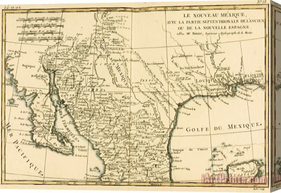 Guillaume Raynal Northern Mexico Stretched Canvas Print / Canvas Art