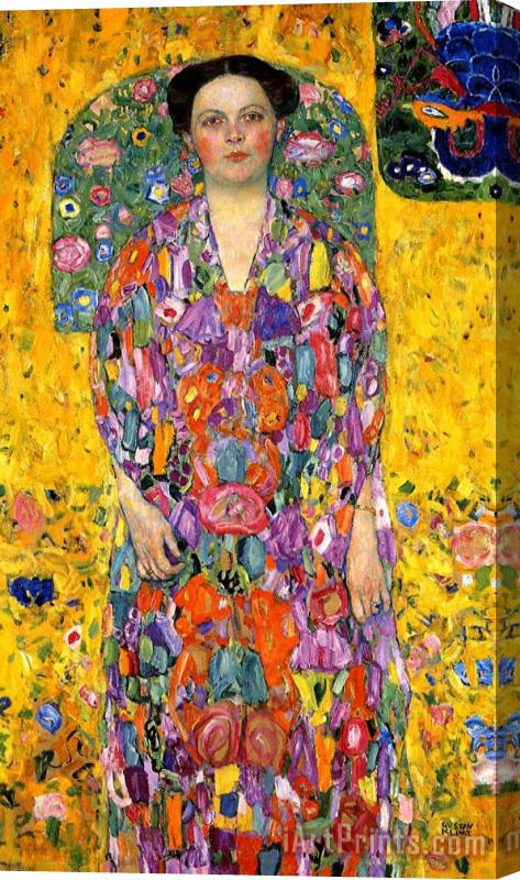 Gustav Klimt Eugenia Primavesi Stretched Canvas Print / Canvas Art