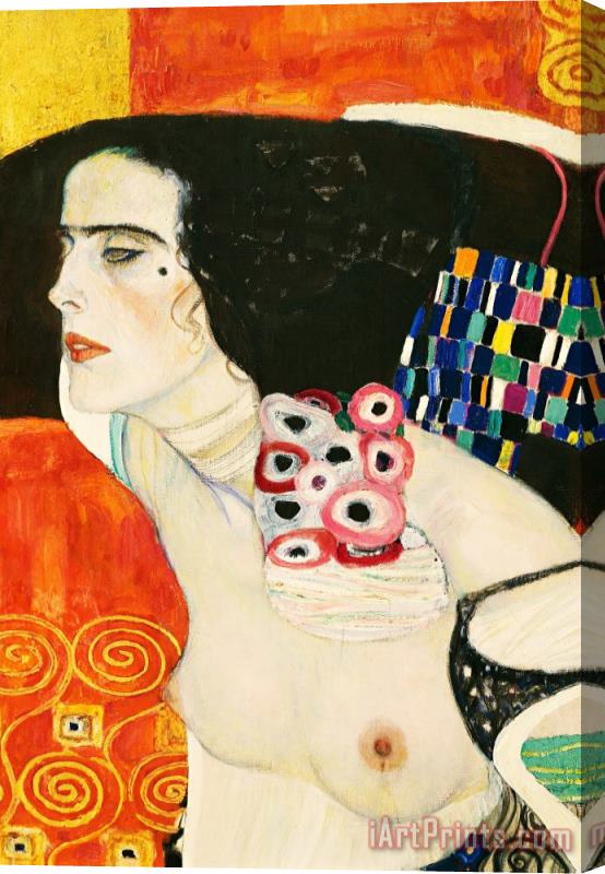 Gustav Klimt Judith II Stretched Canvas Painting / Canvas Art