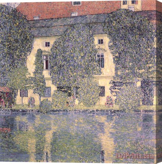 Gustav Klimt The Schloss Kammer on the Attersee III Stretched Canvas Print / Canvas Art