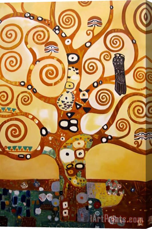 Gustav Klimt Tree of Life Stretched Canvas Print / Canvas Art