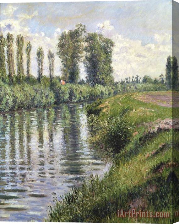 Gustave Caillebotte Small Branch Of The Seine At Argenteuil Stretched Canvas Painting / Canvas Art