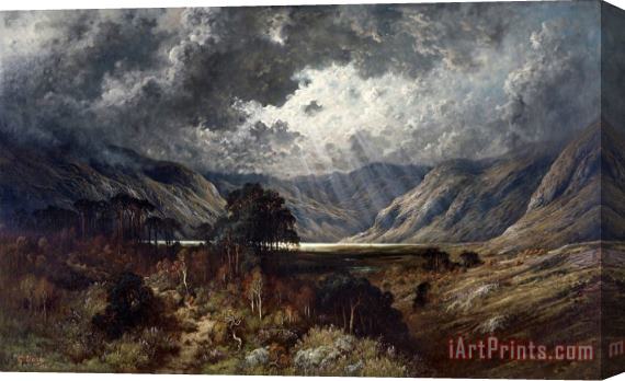 Gustave Dore Loch Lomond Stretched Canvas Print / Canvas Art