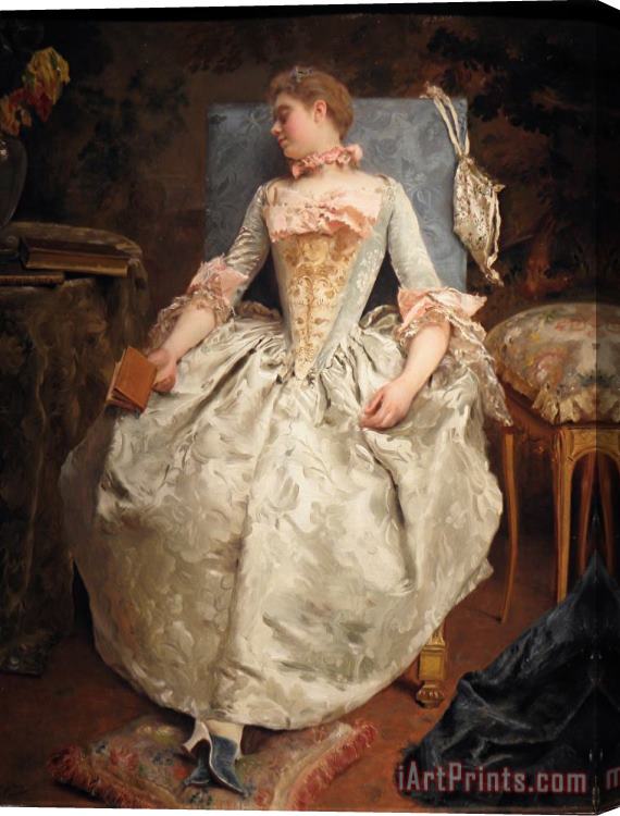 Gustave Jean Jacquet Le Reve Stretched Canvas Painting / Canvas Art