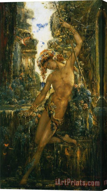 Gustave Moreau Narcissus Stretched Canvas Print / Canvas Art