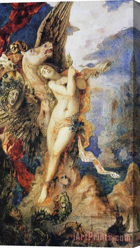 Gustave Moreau Perseus And Andromeda Stretched Canvas Painting / Canvas Art