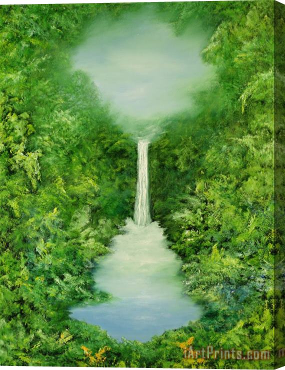 Hannibal Mane The Everlasting Rain Forest Stretched Canvas Print / Canvas Art