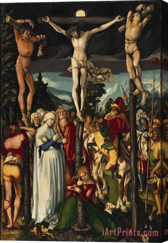 Hans Baldung Grien Die Kreuzigung Christi Stretched Canvas Painting / Canvas Art