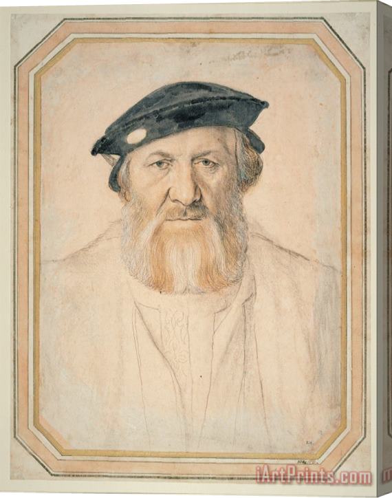 Hans Holbein the Younger Portrait of Charles De Solier, Sieur De Morette Stretched Canvas Painting / Canvas Art