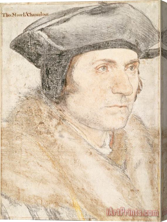 Hans Holbein the Younger Sir Thomas More (1478 1535) Stretched Canvas Painting / Canvas Art