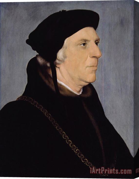 Hans Holbein the Younger Sir William Butts, Physician Stretched Canvas Print / Canvas Art