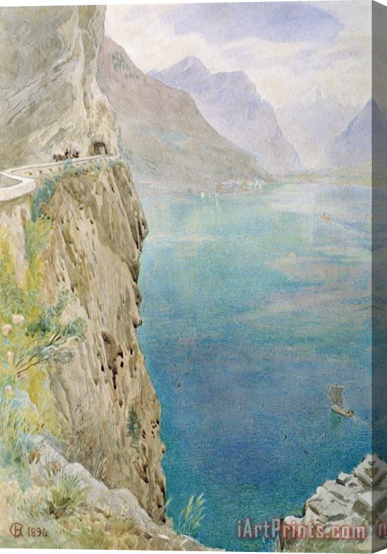 Harry Goodwin On the Italian Coast Stretched Canvas Print / Canvas Art