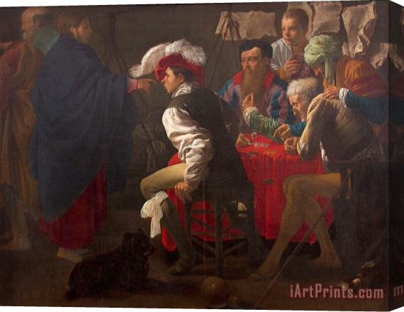 Hendrick Ter Brugghen Calling of Saint Matthew Stretched Canvas Print / Canvas Art