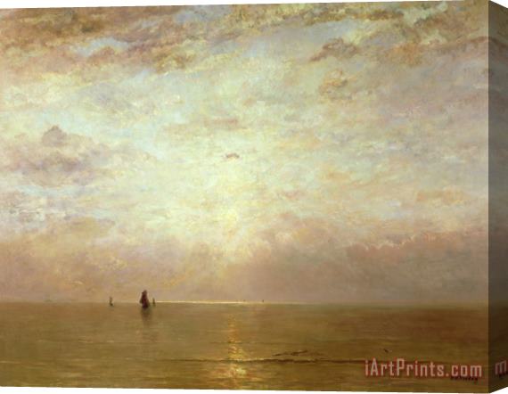 Hendrik William Mesdag Sunset Stretched Canvas Painting / Canvas Art