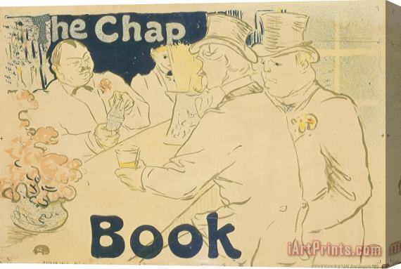 Henri de Toulouse-Lautrec The Irish American Bar, Rue Royale, The Chap Book Stretched Canvas Print / Canvas Art