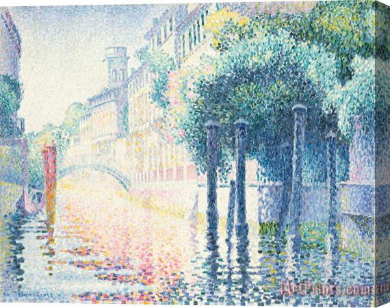 Henri-Edmond Cross Venice Stretched Canvas Painting / Canvas Art
