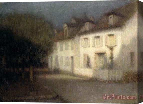 Henri Eugene Augstin Le Sidaner The House Stretched Canvas Painting / Canvas Art