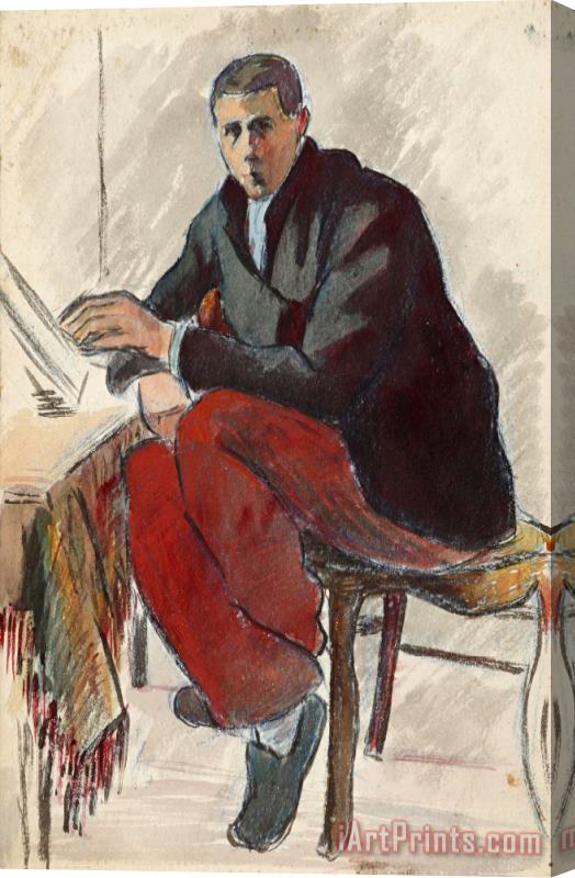 Henri Gabriel Ibels Self Portrait Stretched Canvas Print / Canvas Art