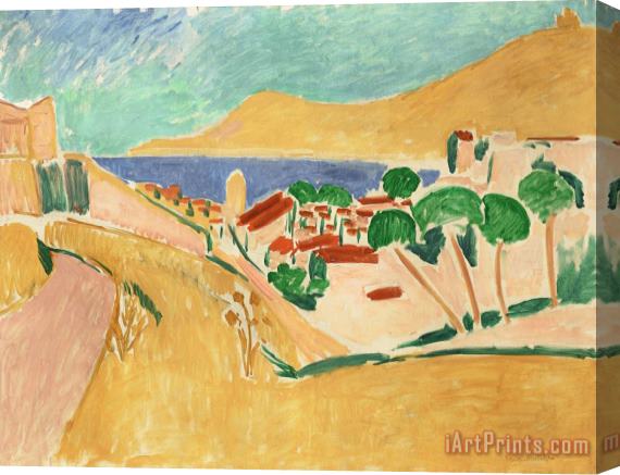 Henri Matisse Collioure En Aout Stretched Canvas Painting / Canvas Art
