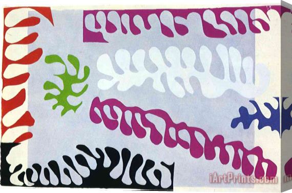 Henri Matisse Cut Outs 1 Stretched Canvas Print / Canvas Art