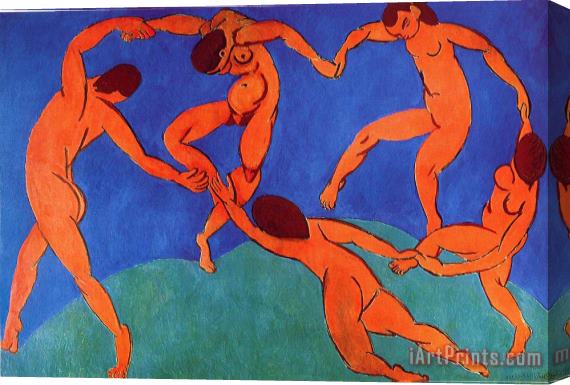 Henri Matisse Dance II 1910 Stretched Canvas Painting / Canvas Art