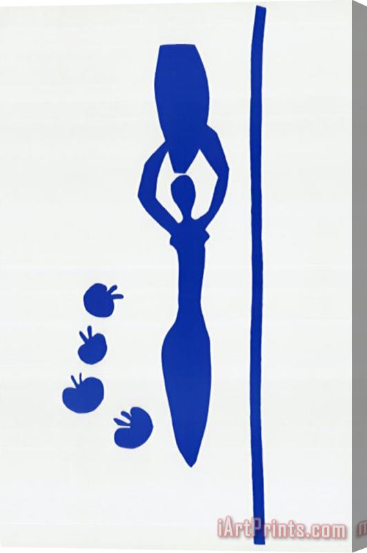 Henri Matisse Femme a L Amphore Stretched Canvas Painting / Canvas Art