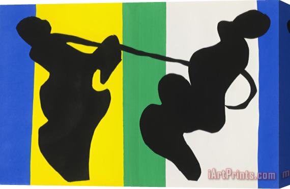 Henri Matisse Jazz: The Cowboy (le Cowboy) Stretched Canvas Print / Canvas Art