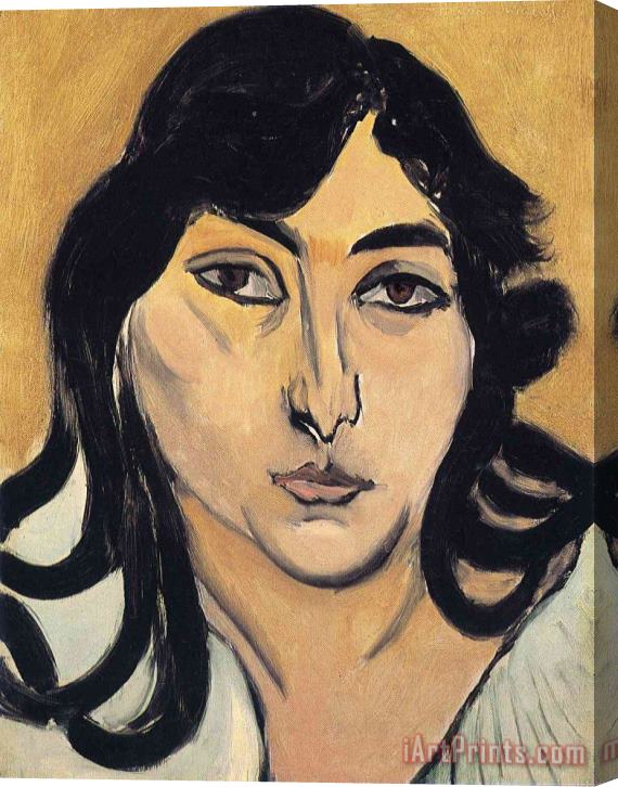 Henri Matisse Laurette with Long Locks Stretched Canvas Painting / Canvas Art
