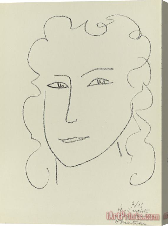 Henri Matisse Marguerite I Stretched Canvas Print / Canvas Art