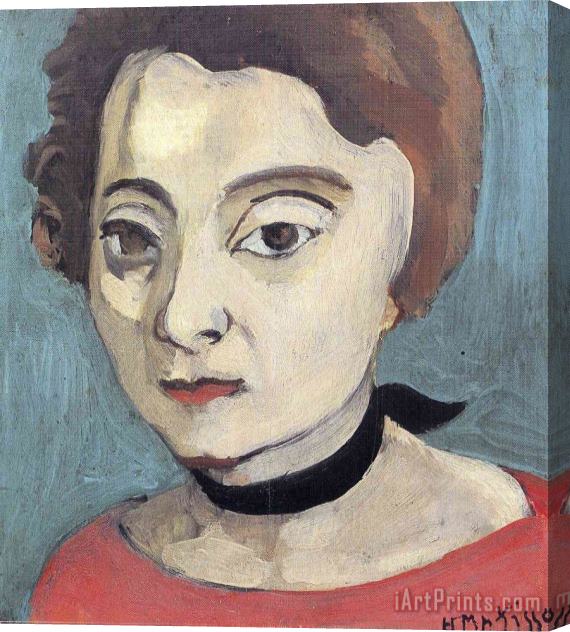 Henri Matisse Marguerite Stretched Canvas Print / Canvas Art