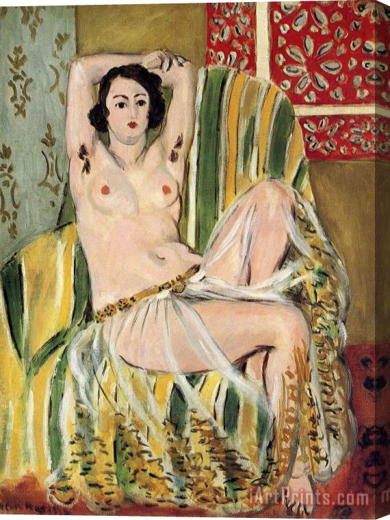 Henri Matisse Moorish Woman with Upheld Arms 1923 Stretched Canvas Print / Canvas Art