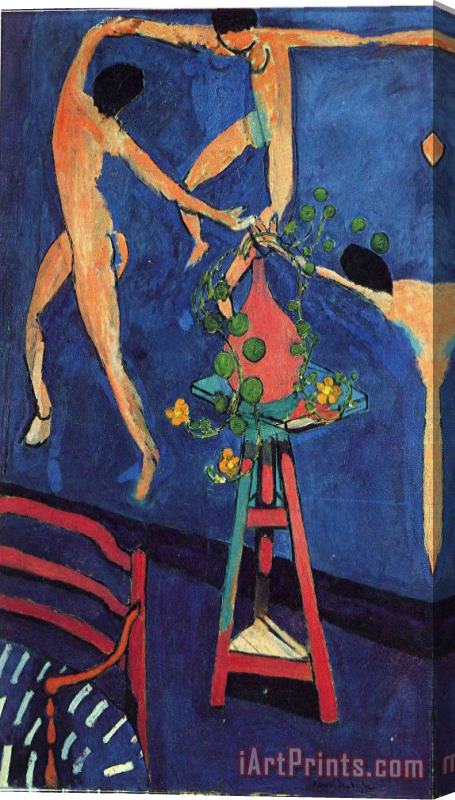 Henri Matisse Nasturtiums with The Dance II 1912 Stretched Canvas Print / Canvas Art