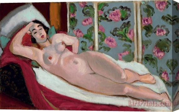 Henri Matisse Nu a La Chaise Longue Stretched Canvas Print / Canvas Art