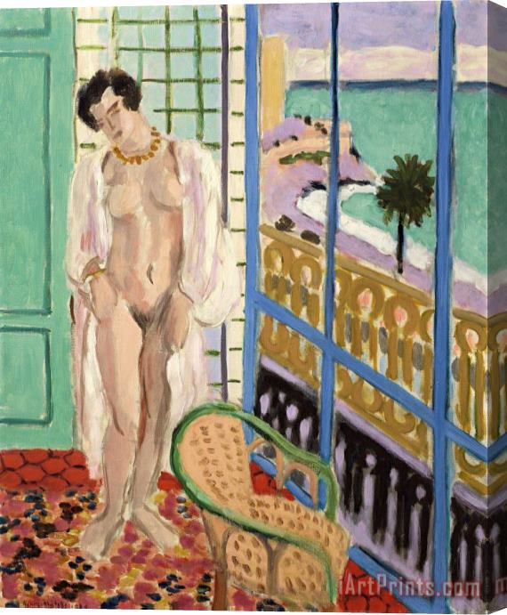 Henri Matisse Nu a La Fenetre Stretched Canvas Print / Canvas Art