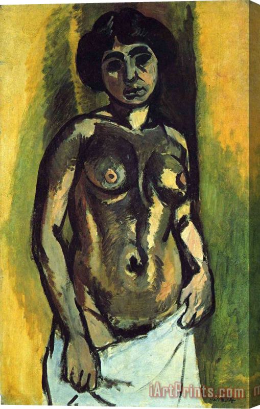 Henri Matisse Nude Black And Gold 1908 Stretched Canvas Print / Canvas Art