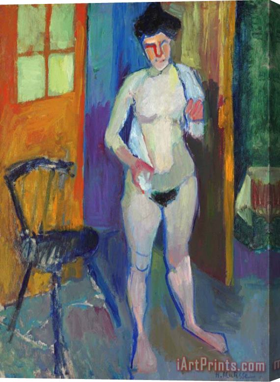 Henri Matisse Nude with a White Towel 1903 Stretched Canvas Painting / Canvas Art