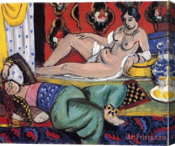 Henri Matisse Odalisques 1928 1 Stretched Canvas Painting / Canvas Art