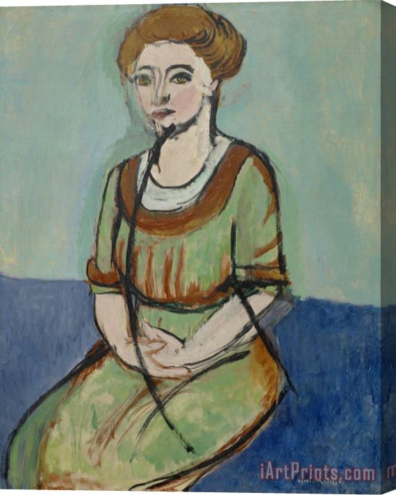 Henri Matisse Olga Merson Stretched Canvas Print / Canvas Art