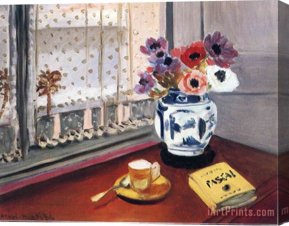 Henri Matisse Pascal's Pensees 1924 Stretched Canvas Print / Canvas Art