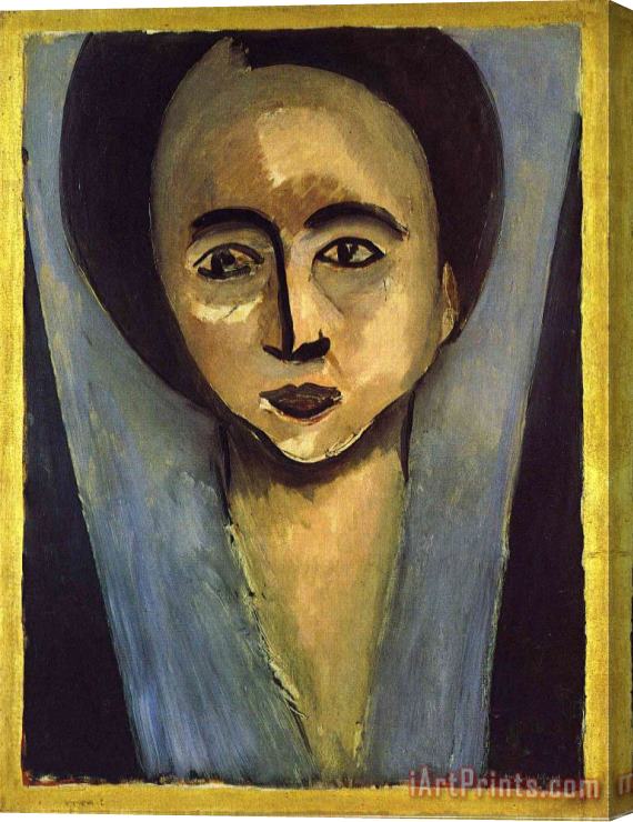 Henri Matisse Portrait of Saul Stein 1916 Stretched Canvas Print / Canvas Art