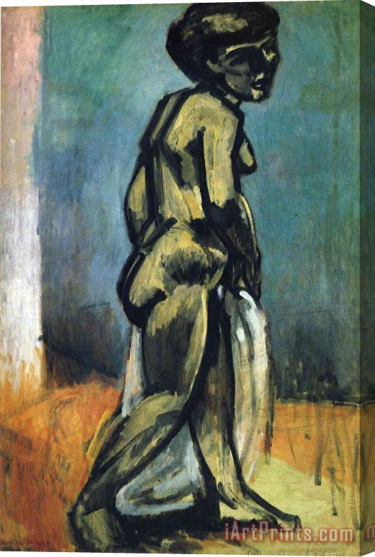 Henri Matisse Standing Nude Nude Study 1907 Stretched Canvas Painting / Canvas Art