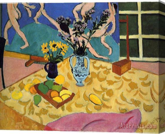 Henri Matisse Still Life with Dance 1909 Stretched Canvas Print / Canvas Art